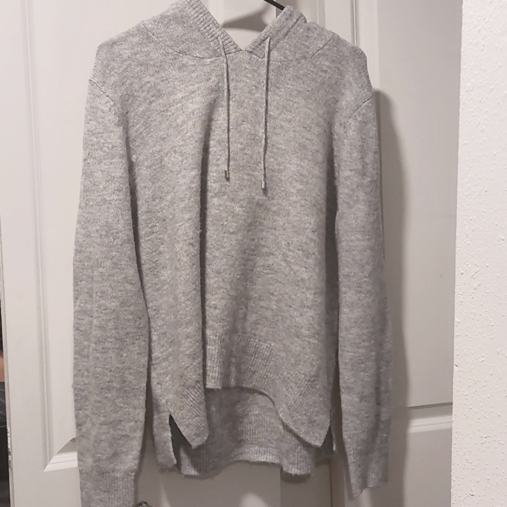 Gray sweater